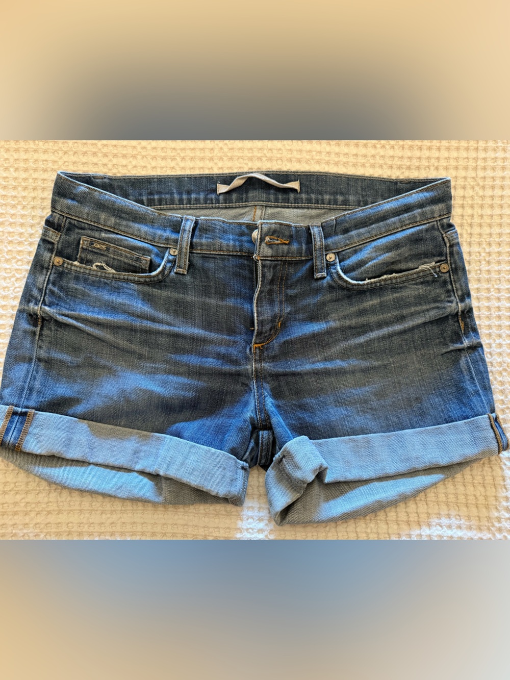 Blue Denim Jean Shorts